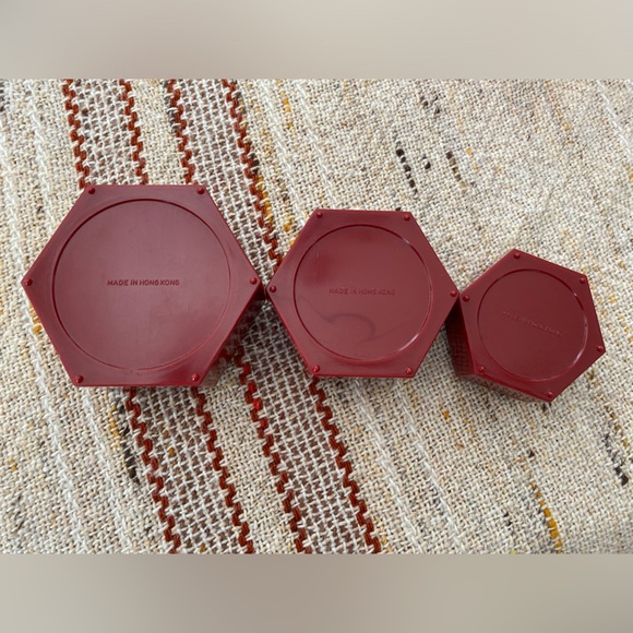 VTG Nesting Trinket Boxes (Set of 3) Made in Hong Kong - Picture 2 of 8